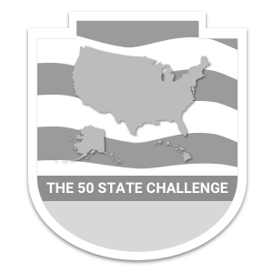 50 State Challenge Badge